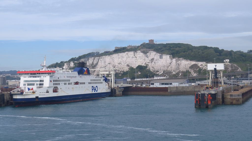 Ankunft in Dover