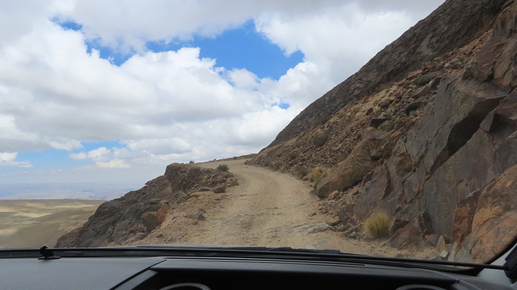 Wir fahren auf den Nevado Chacaltaya