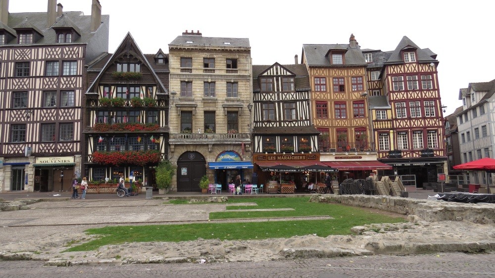 Rouen (Hier starb Jeanne d'Arc)