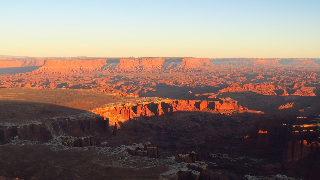 Sonnenuntergang am Grand View Point 