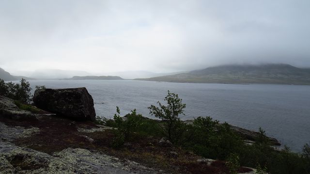 Panoramastrasse im Stora Sjöfallet NP