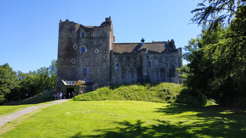 Doune Castle, Hier wurde Monty Python und der Heilige Gral gedreht