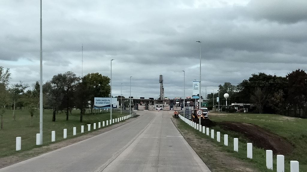 Grenze Argentinien/Uruguay