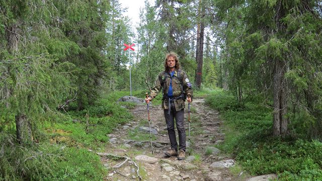 Wanderung auf dem Kungsleden