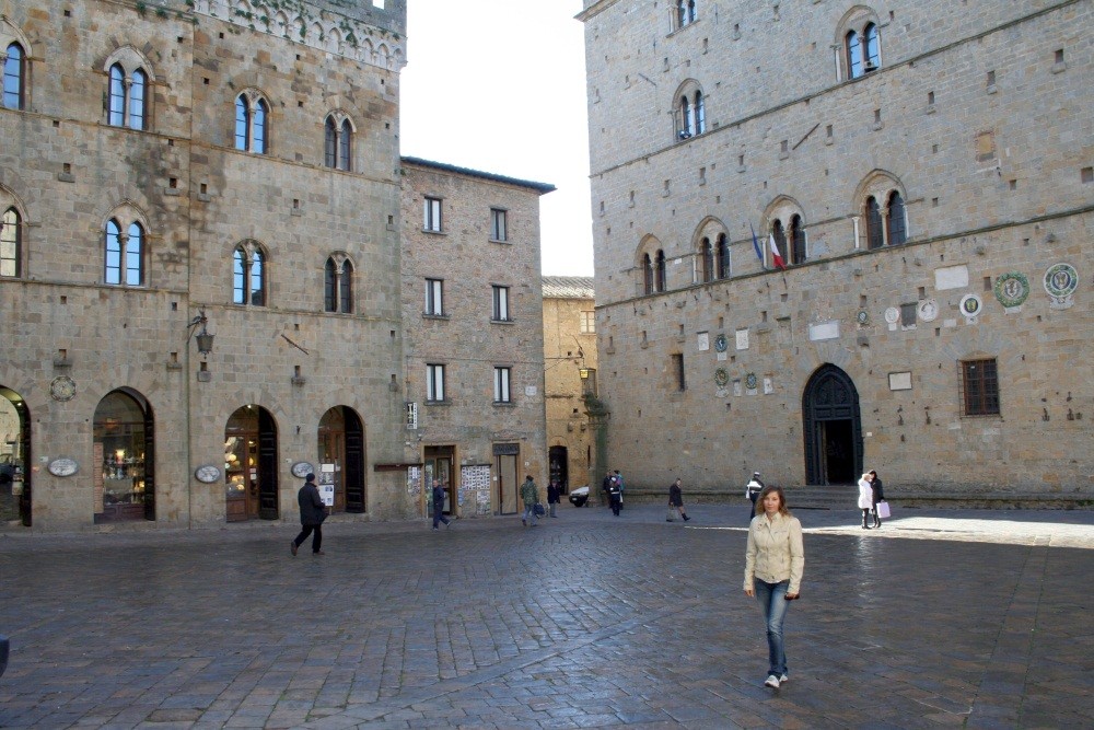 Piazza dei Priori in Volterra