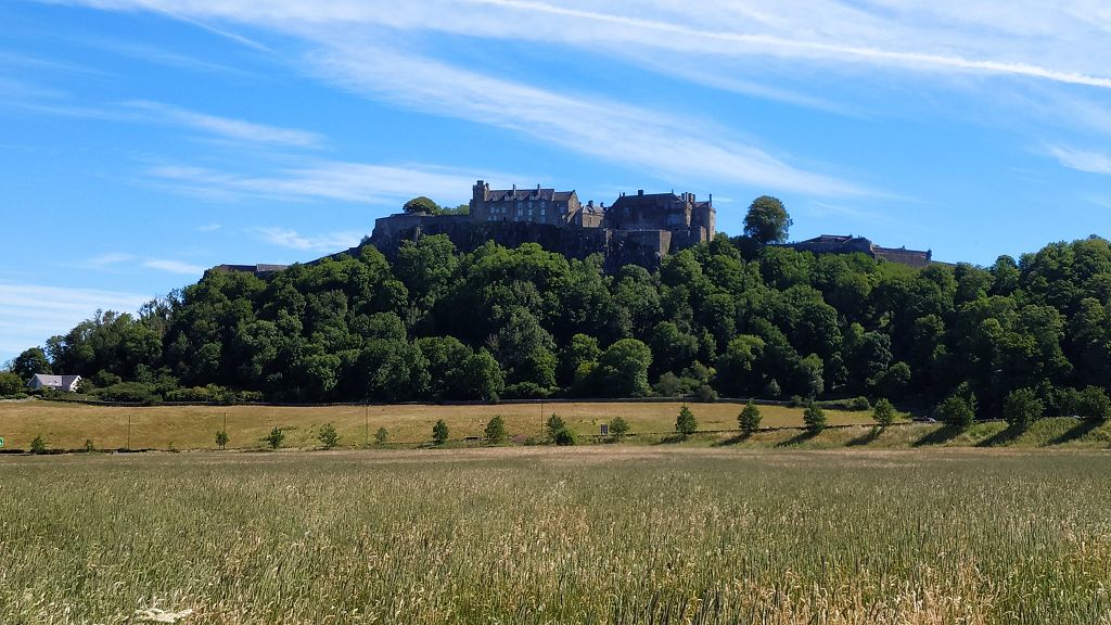 Blick auf Stirling Castle