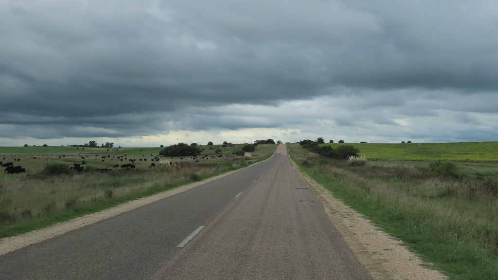 Fahrt zur Grenze nach Uruguay