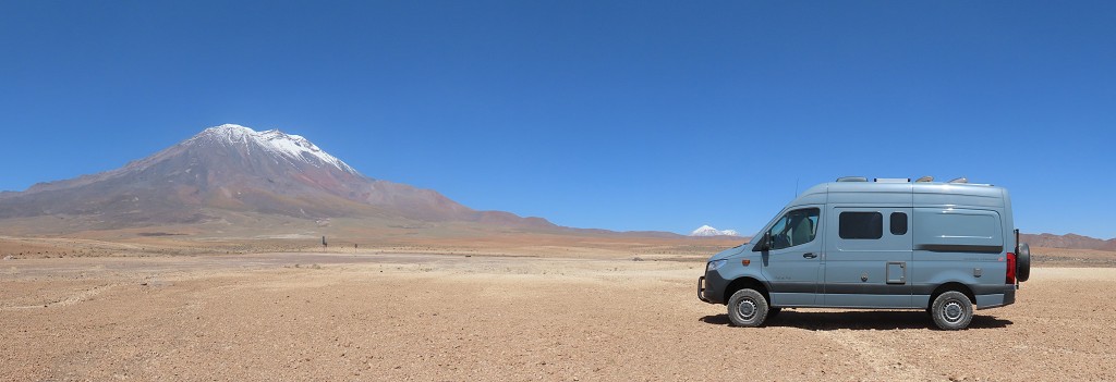 Übernachtungsplatz im Nationalpark Alto el Loa