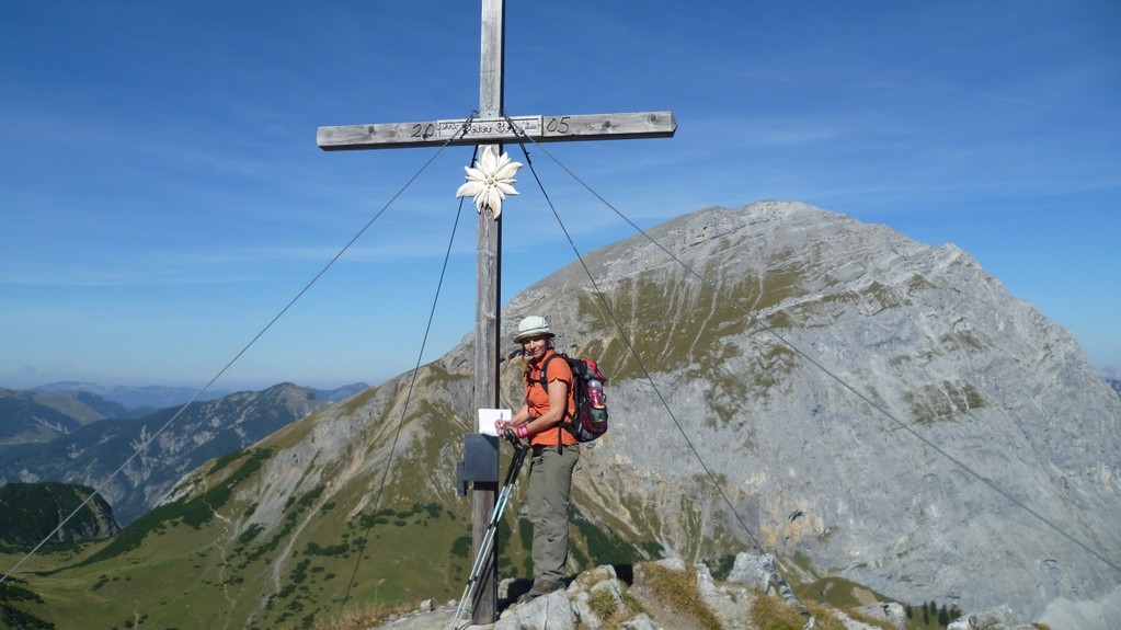 Gipfelkreuz am Hahnenkampl