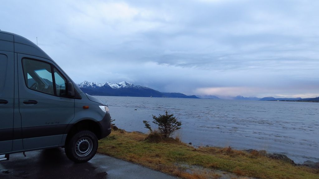 Blick zu den Lofoten