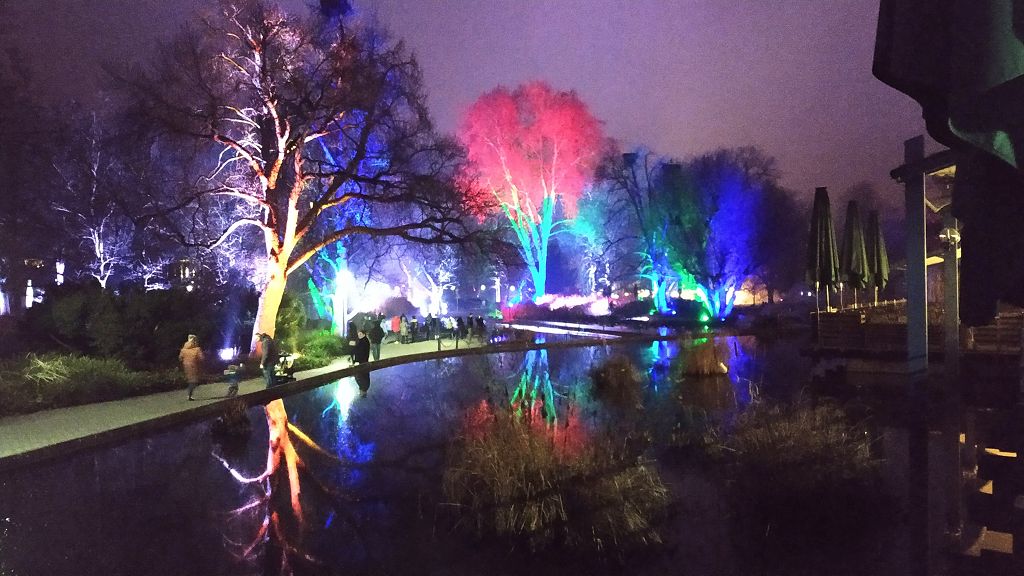 Winterlichter Luisenpark Mannheim