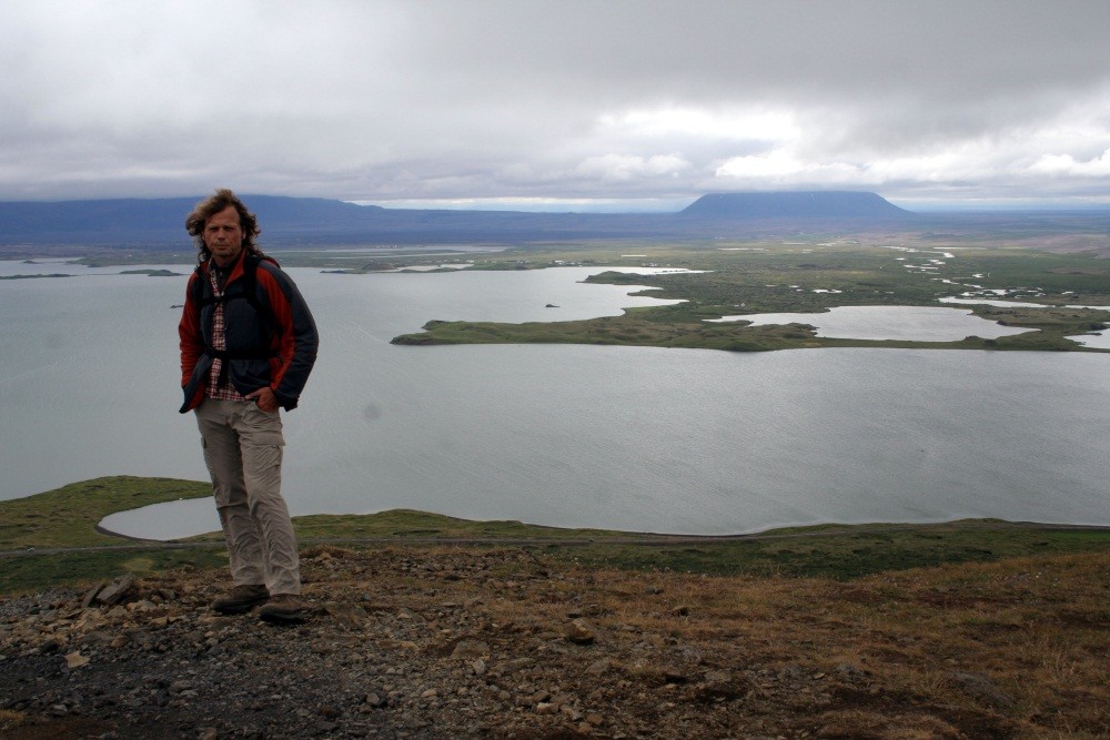 Schnell noch auf den Aussichtsberg am Myvatn...