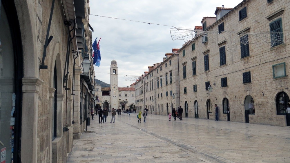 Stadtbesichtigung: Flaniermeile "Stradun"