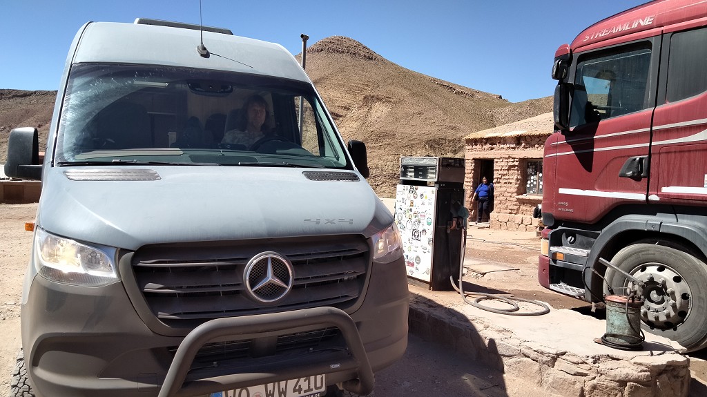 Nochmal Diesel tanken...