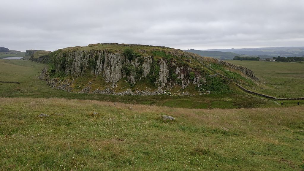 Entlang dem Hadrian's Wall queren wir von der Ost- zur Westküste