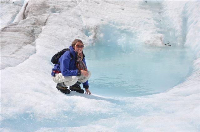 Eiskalter Gletschersee