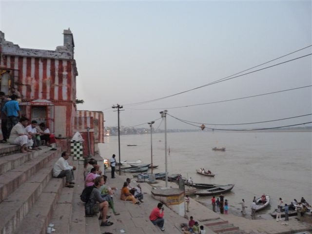 Der Ganges ... in Varanasi