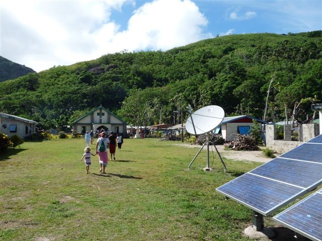 Sonnenenergie für ein paar Stunden Strom am Tag