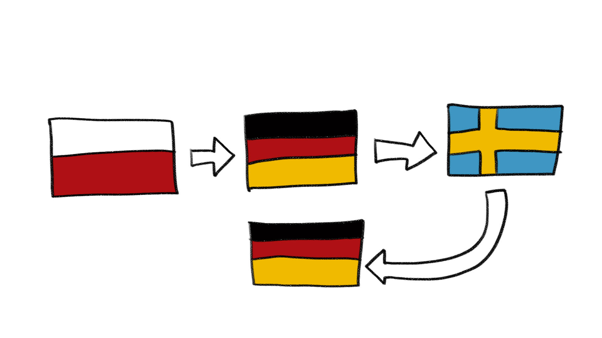 Mężczyźni jedzą zupę
