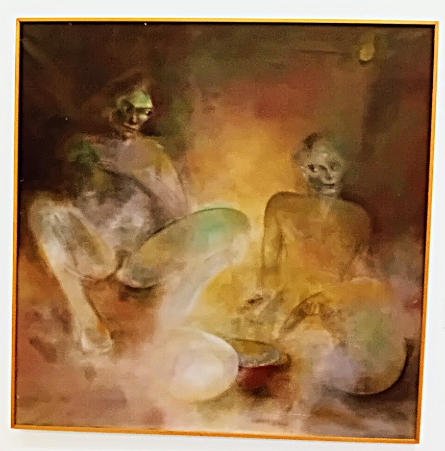 Ernesto Fontecilla: Dos miranjos (zwei Betrachter?), 1978