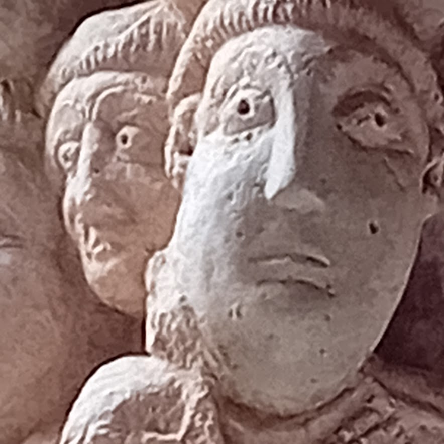 Gesicht des Abtes
