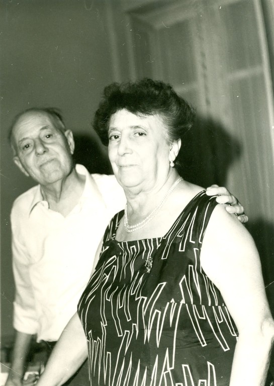 Nonno Giovanni Sensales e Irene Damiani
