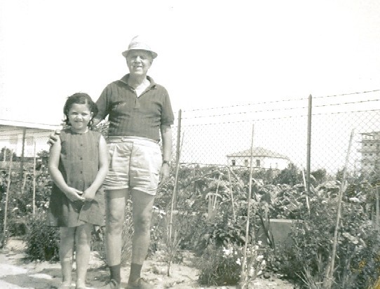 Stefania e nonno Giovanni Sensales