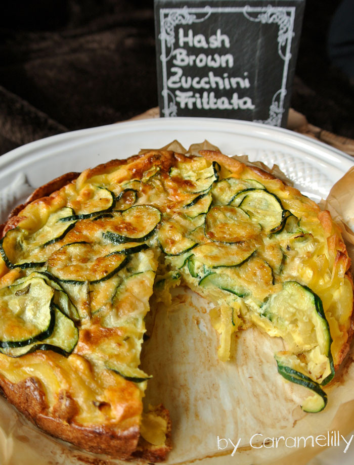 Hash Brown Zucchini Frittata Delicious treats for every day