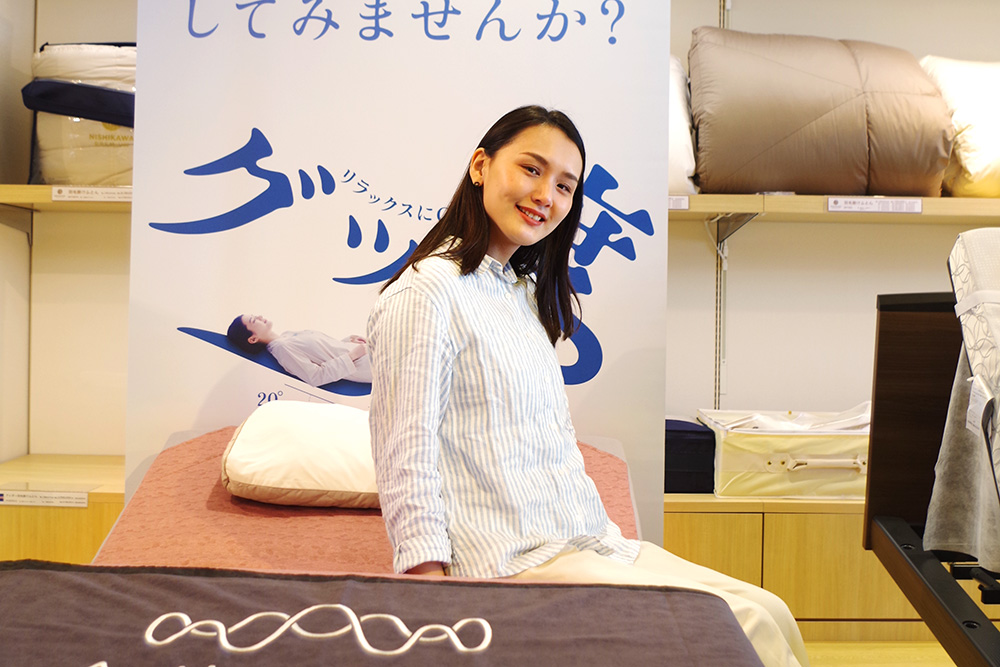 2F アクティブスリープベッドもお試しいただけます