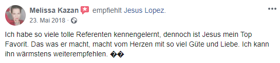 Bewertung Geistheiler Jesus Lopez 9