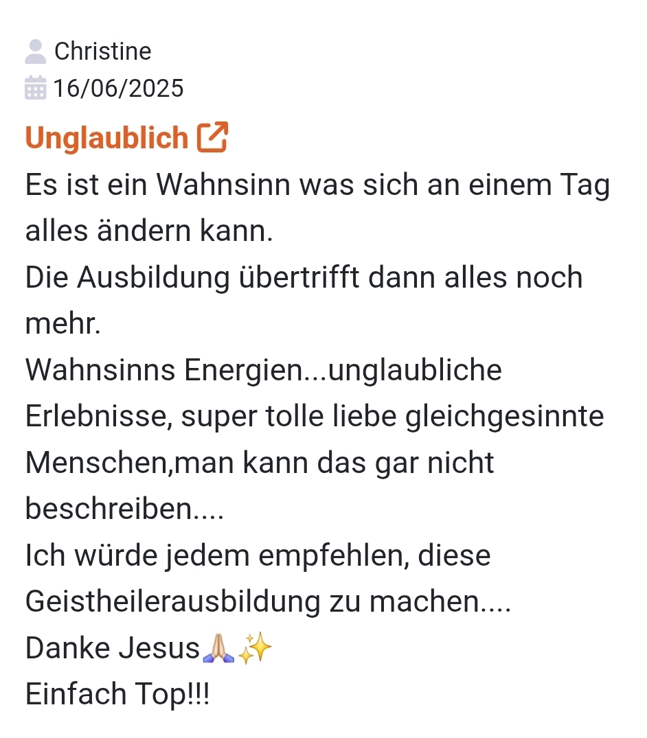 Ausbildung beim Geistheiler Jesus Lopez Österreich 2025_2
