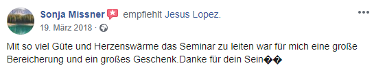 Bewertung Geistheiler Jesus Lopez 4