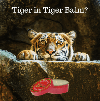 Ist Tiger in Tigerbalsam drin?