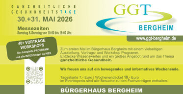 Ganzhetliche Gesundheitstage Bergheim 2026