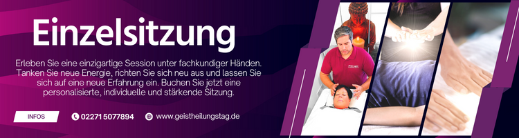 Geistheilung, Einzelsitzung beim Geistheiler Jesus Lopez