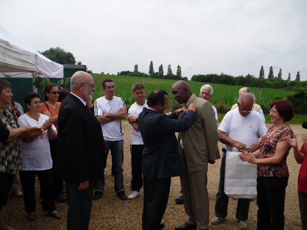 Remise de medaille chevaillier mérite agricole