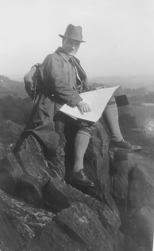 H.M. Cashmore on holiday. Thanks to Alison Wildsmith