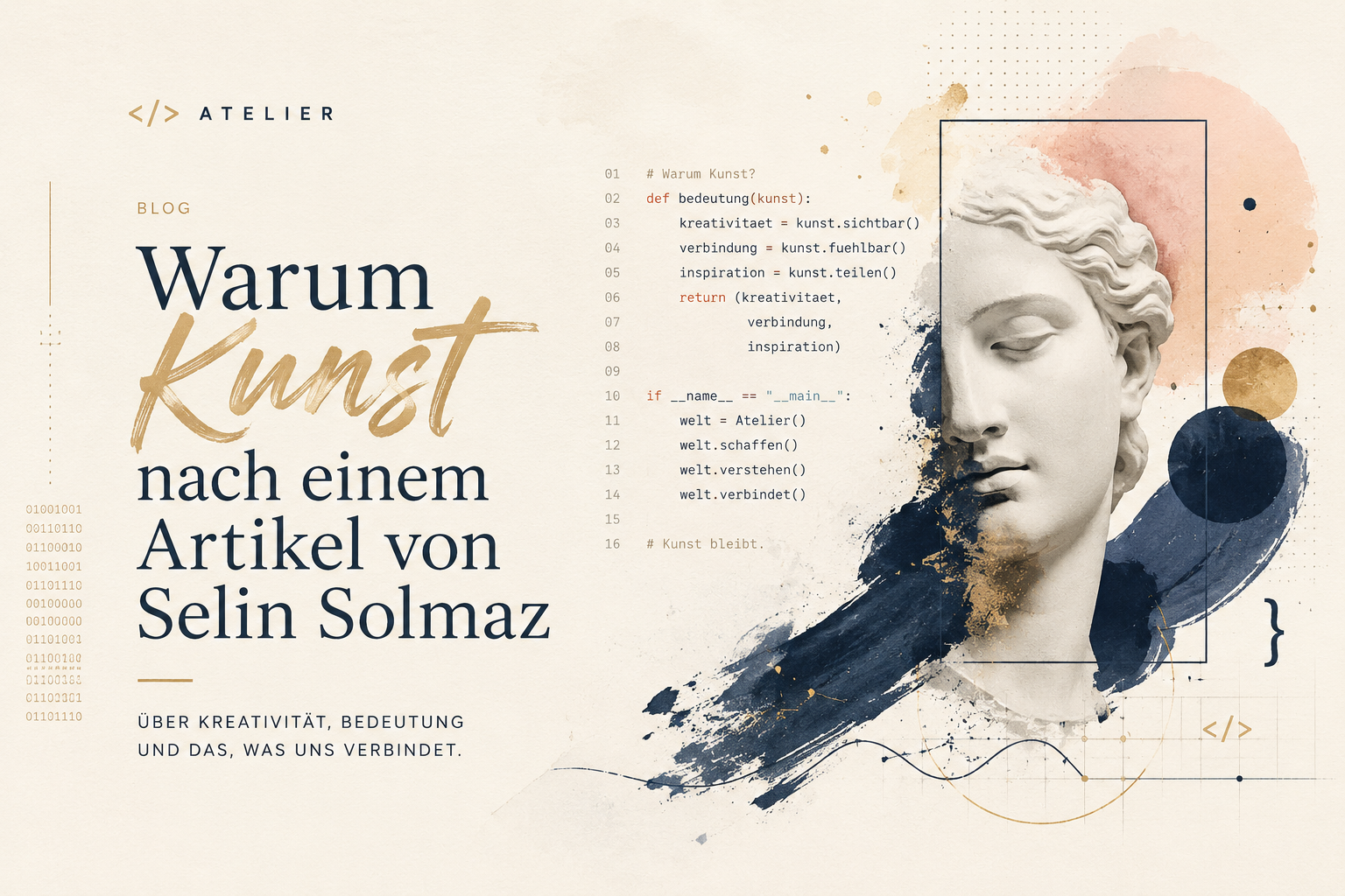 Warum Kunst?