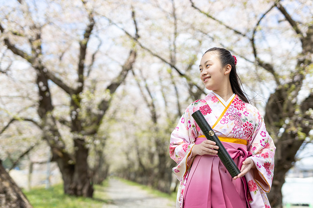 卒業　ポートレート　撮影　出張　ロケ　秋田