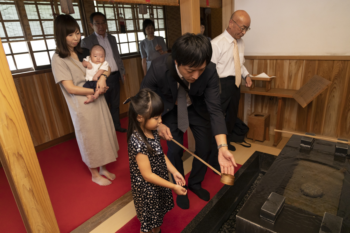 秋田　神社　カメラマン　フリー　ファミリー
