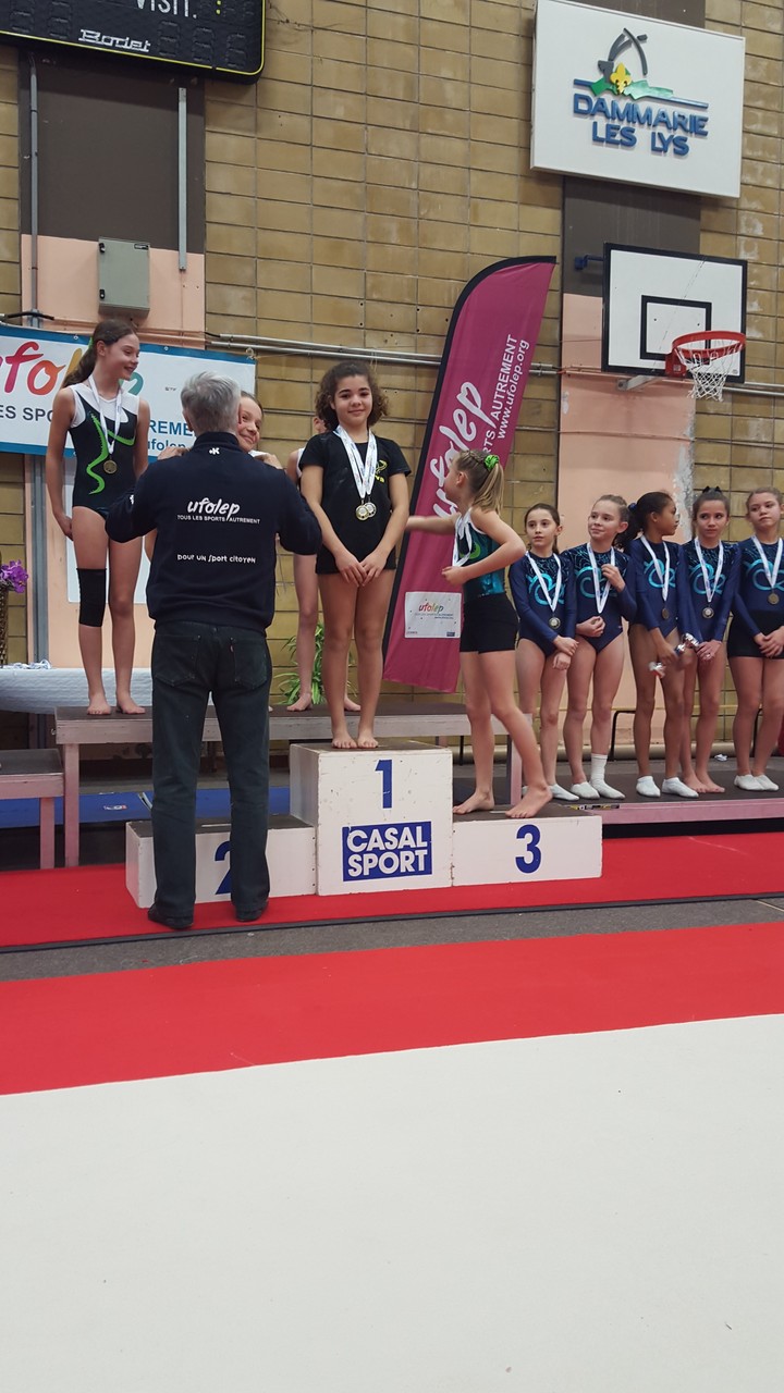 1ère place pour Eva - Equipe N5 7-12 ans