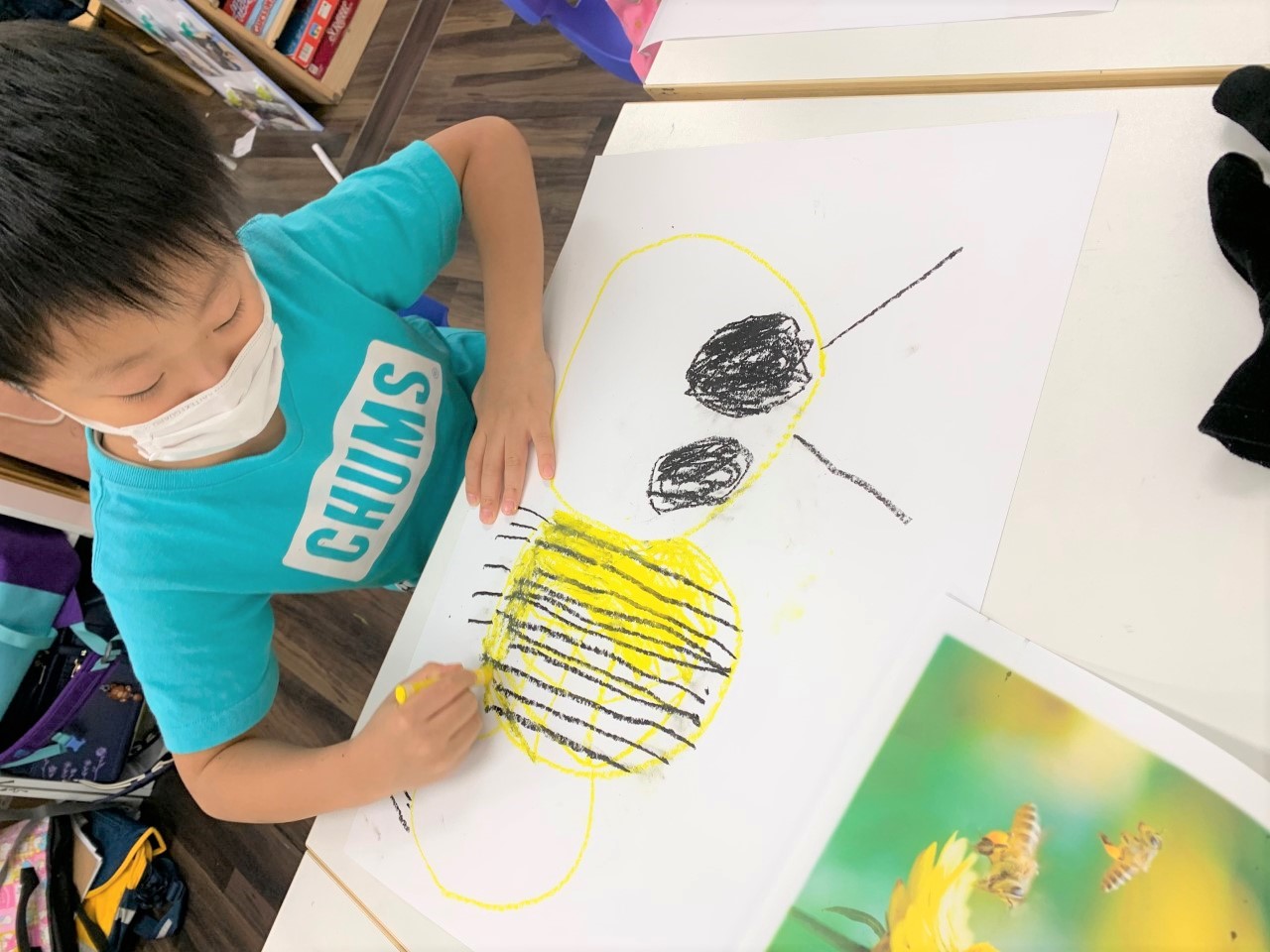 Bee Art みつばちアート 福岡県北九州市の英語プリスクール英語学童アフタースクール ブライトキッズガーデン Bee Art みつばちアート 福岡県北九州市の英語プリスクール英語学童アフタースクール ブライトキッズガーデン