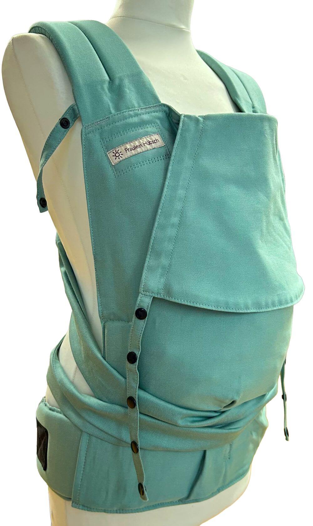 Fräulein Hübsch Soft Tai Babysize in Jade (Mintgrün) aus Bio-Baumwolle