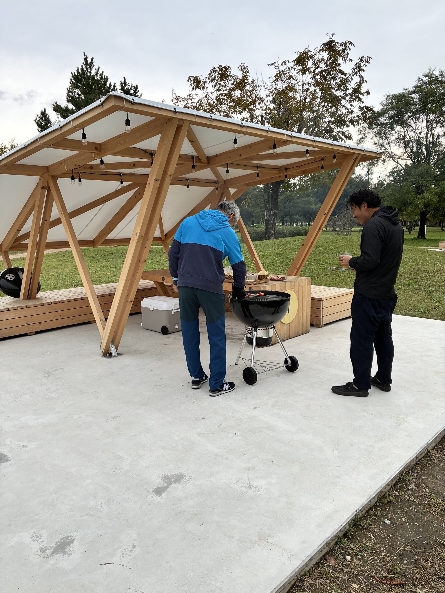 手ぶらでBBQ。道具もすべて貸出し。