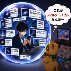 フィルターバブル,イーライ・パリサー,インターネット,検索サイト,ニュースサイト,SNS