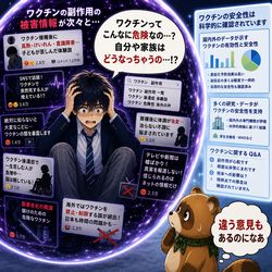 フィルターバブル,ワクチン,副作用,根拠のない情報,中立的な比較
