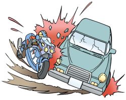 スピード超過,交通事故
