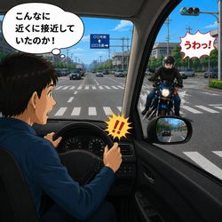 奥行き知覚,単眼性の手がかり,大きさの恒常性,錯覚,右直事故,バイクオプティカルフロー,速度感覚の麻痺