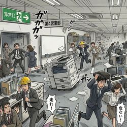 地震防災,キャスターの固定,重量物