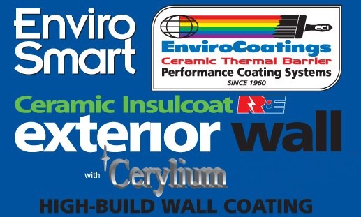 EnviroCoatings Ceramic InsulCoat Wall: Energy Saving Cool Wall